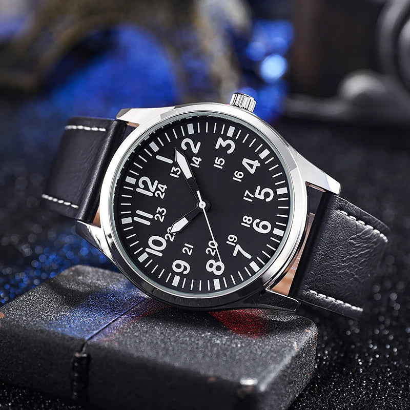 Aviation Inspired 42mm Pilot Collection Easy Reading Japanese Movement 24H Display