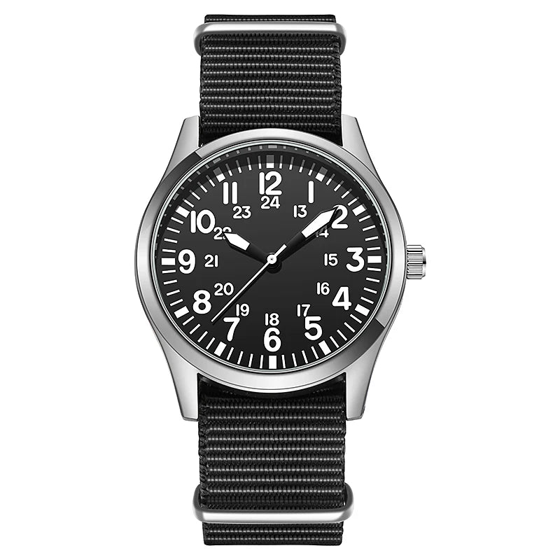 Aviation Inspired 42mm Pilot Collection Easy Reading Japanese Movement 24H Display