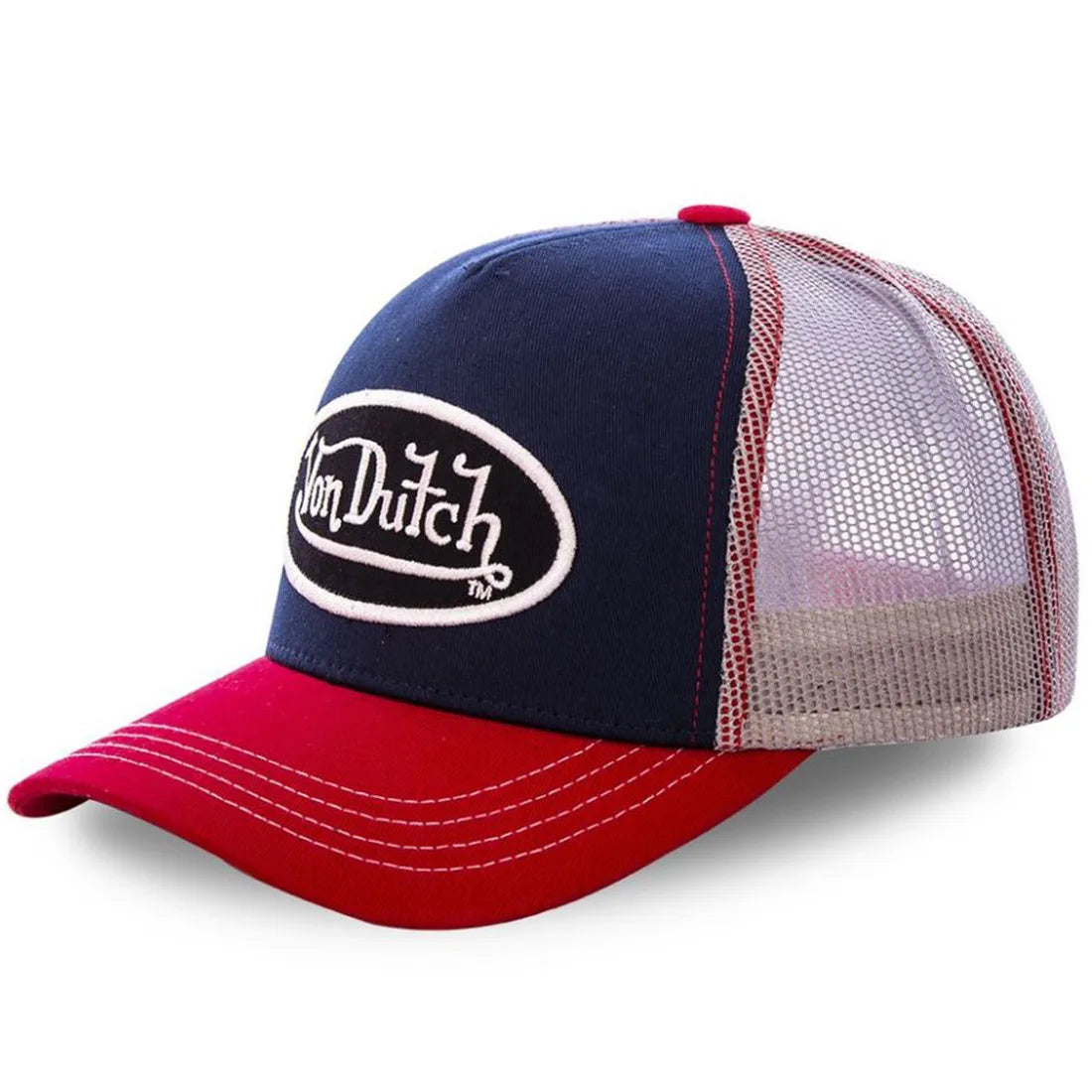 Gorra de béisbol con letras para hombre, sombrero de camionero con letras bordadas, malla bloqueadora del sol