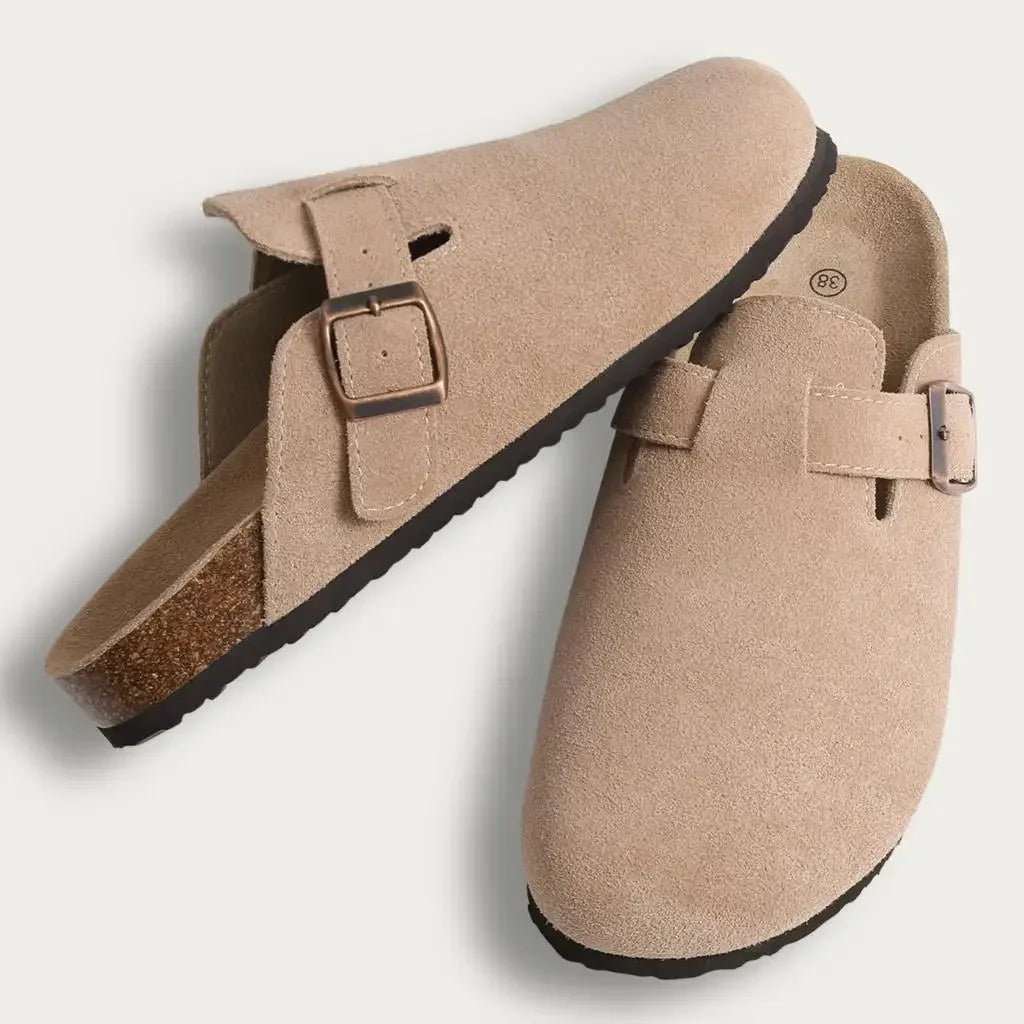 Fashion Men Mules Shoe with Arch Support Unisex Classic Beach Birkenstok Mens Shoes Men's Suede Sandals Retro Cork Clogs Тапочки