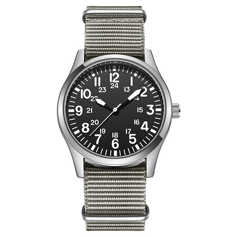 Aviation Inspired 42mm Pilot Collection Easy Reading Japanese Movement 24H Display