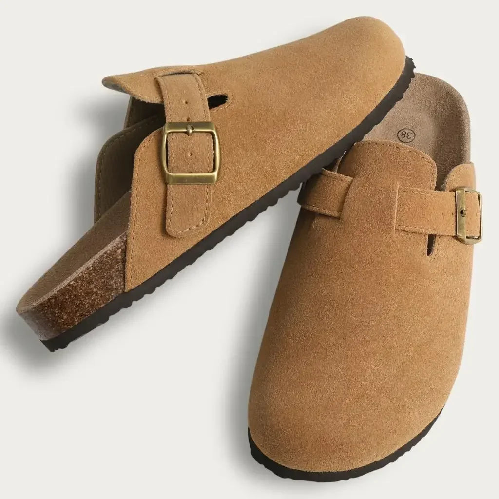 Fashion Men Mules Shoe with Arch Support Unisex Classic Beach Birkenstok Mens Shoes Men's Suede Sandals Retro Cork Clogs Тапочки